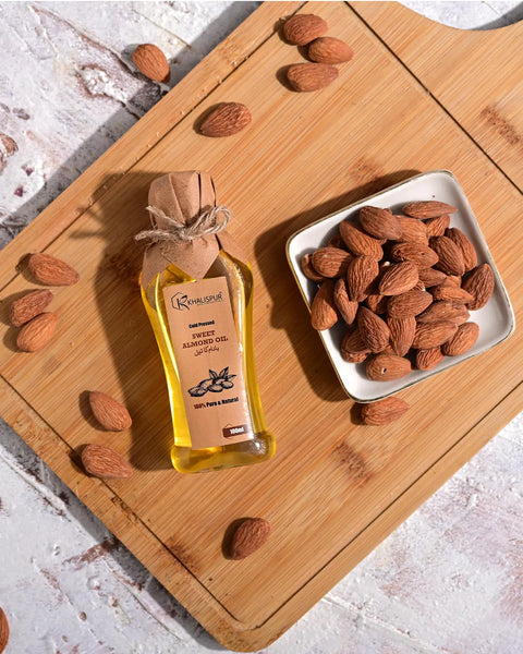 Sweet Almond (بادام) Oil-Cold Pressed