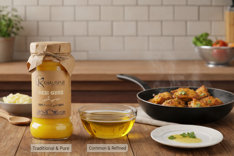 Khalispur Desi Ghee vs Cooking Oil – Which Is Better?