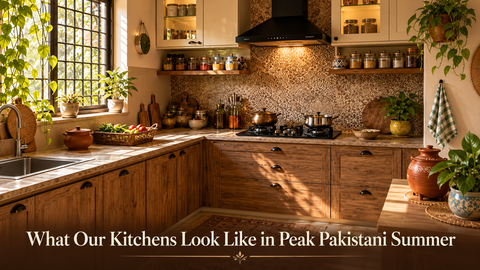 What Our Kitchens Look Like in Peak Pakistani Summer