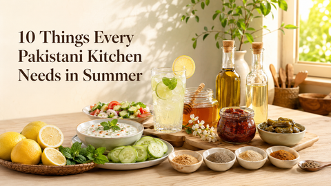 10 Things Every Pakistani Kitchen Needs in Summer