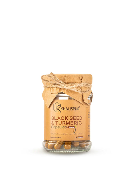 Turmeric, Black Pepper, Ginger & Black Seed Capsules
