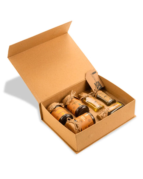 Platinum Gift Box (Raw Honey & Cold-Pressed Oils)