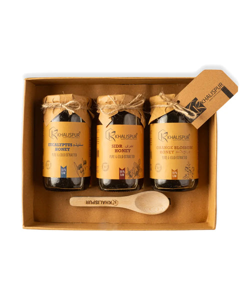 Trio Gift Box (Raw Honey 1)