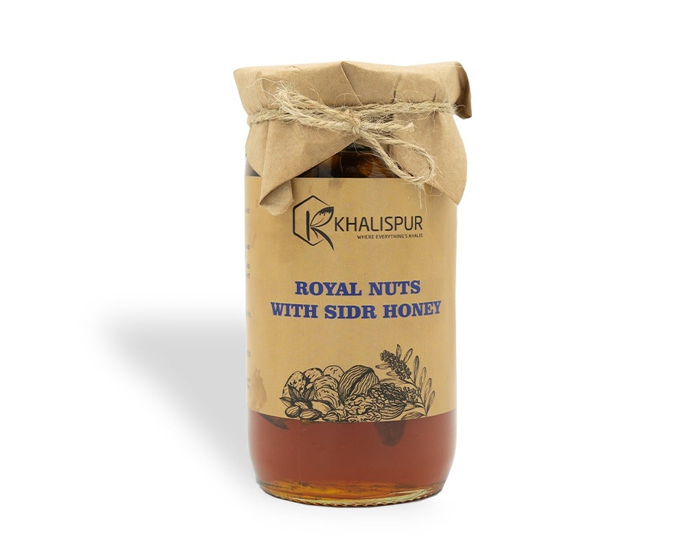 royal nuts with sidr honey